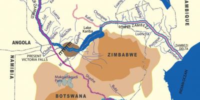지도의 지질 zambi